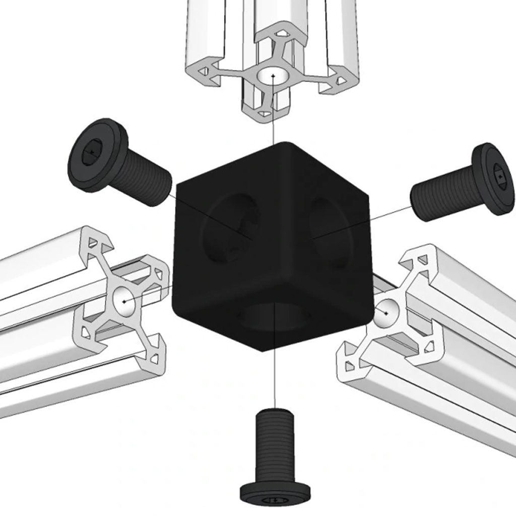 202020mm-Aluminum-Cube-3-Way-Tee-Frame-Bracket-Connector-Wheel-Regulator-Compatible-With-V-Slot--C-B-1449297-3