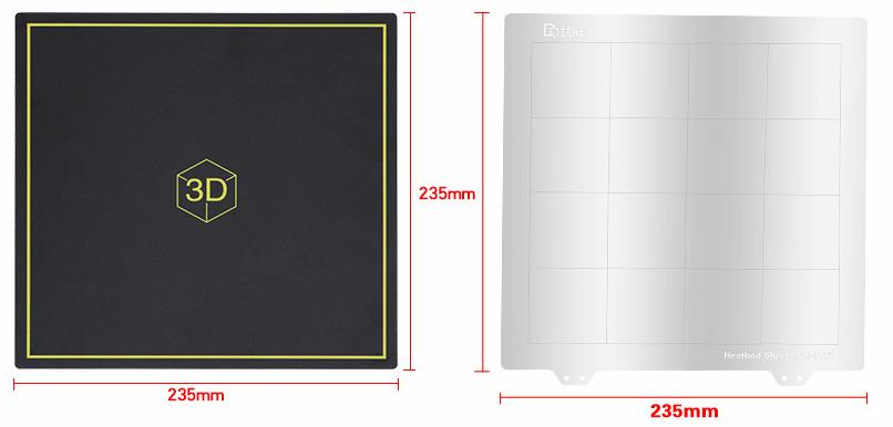 235235mm-Flexible-Magnetic-Platform-StickerSpring-Steel-Heated-Bed-Plate-For-CR-10Tornado-3D-Printer-1439143-1