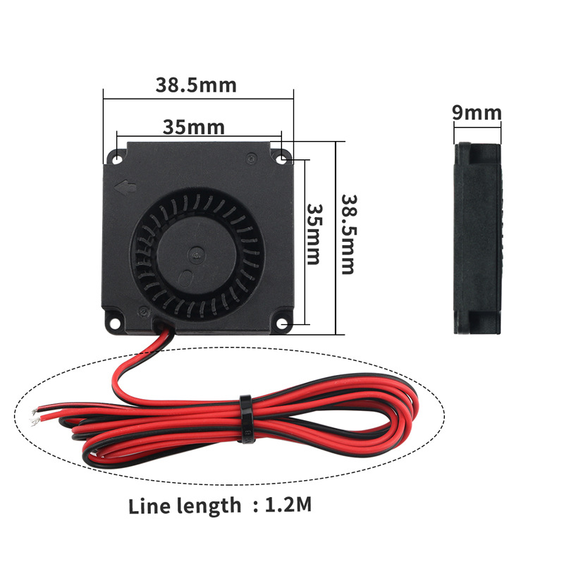 2Pcs-4010-404010mm-12V-DC-Blower-Cooling-Fan-with-30CM-Cable-for-DIY-3D-Printer-Part-1550453-1