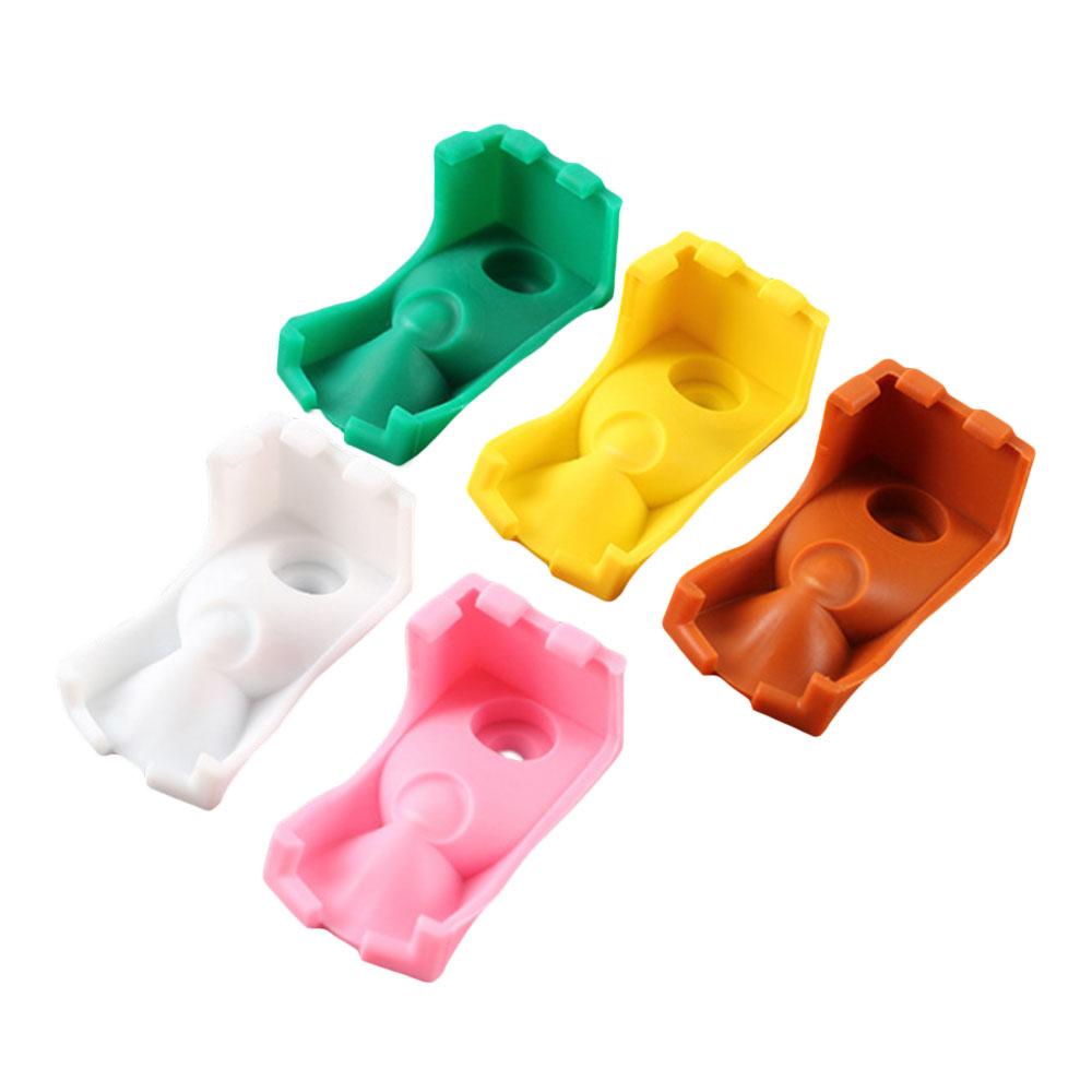 5Pcs-PT100-V6-Silicone-Case-for-Hotend-Heating-Blocks-OrangePinkCoffeeGreenWhite-5-Color-for-3D-Prin-1608359-7