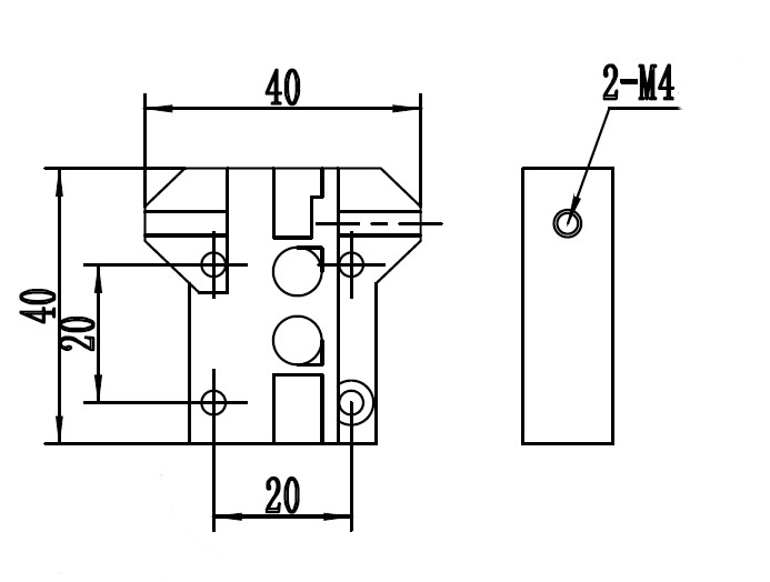 Aluminum-Alloy-M4-Thread-Fisheye-Effector-For-Timing-Belt-3D-Printer-Part-1412391-1