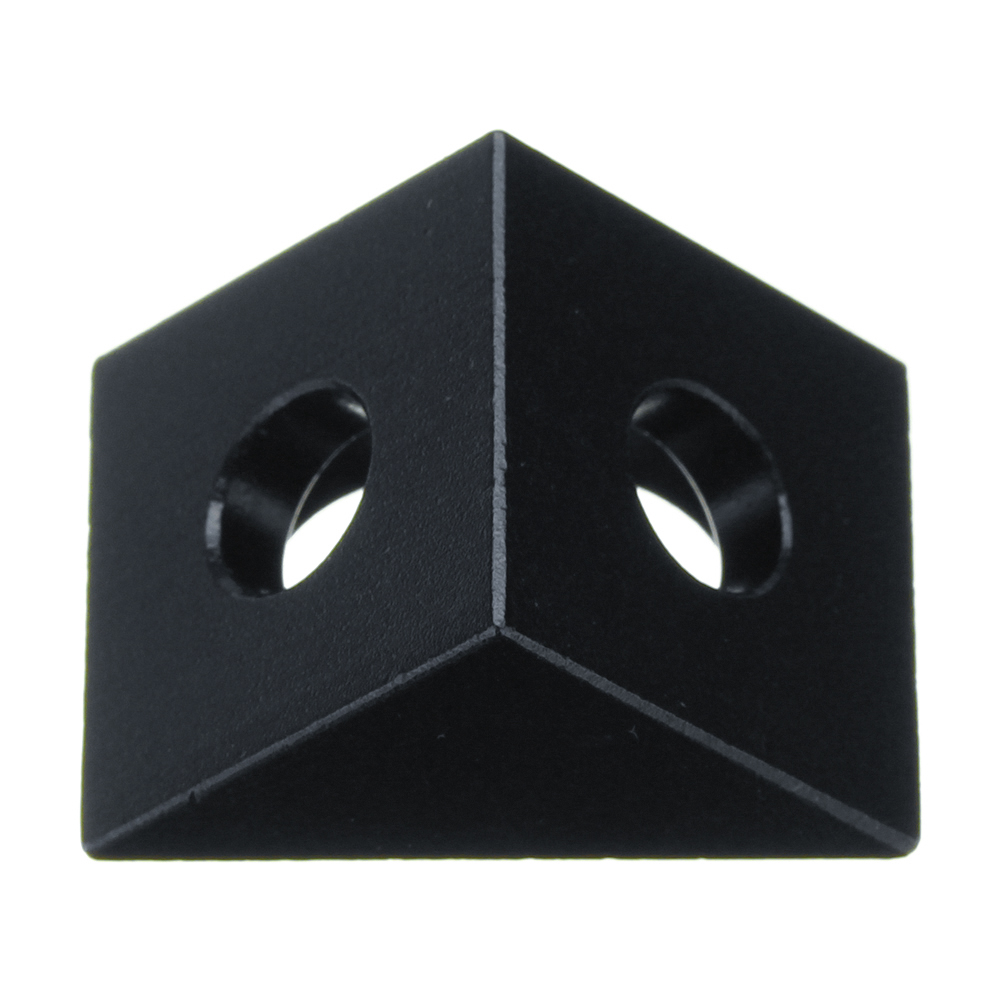 Aluminum-Black-Angle-Corner-Connector-For-20mm-Profile-Extruder-3D-Printer-Part-1407812-4