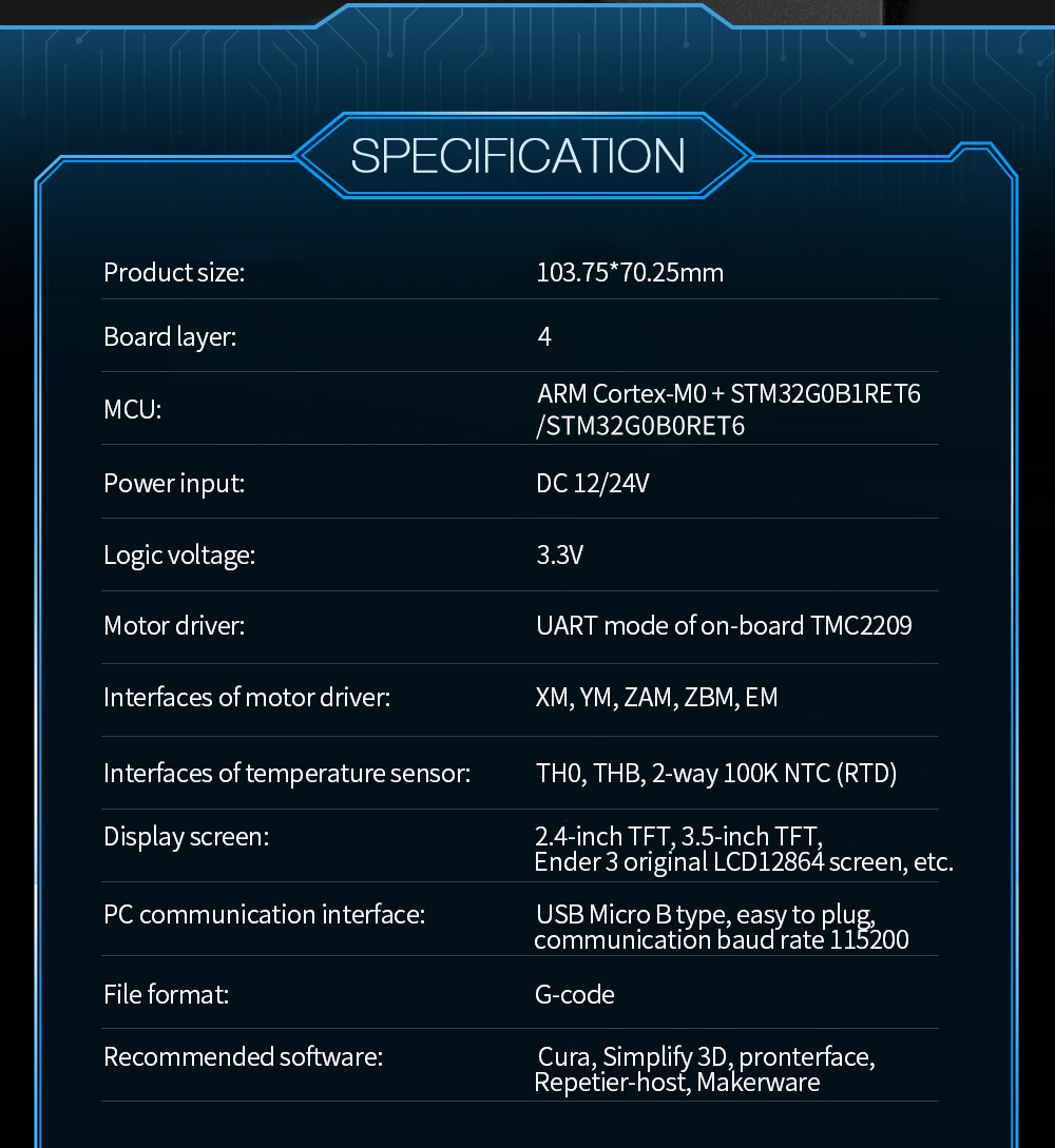 BIGTREETECHSKRreg-MINI-E3-V30-Ender3-VORON-V0-Motherboard-with-TFT35-E3-Screen-for-3D-Printer-Access-1963536-2