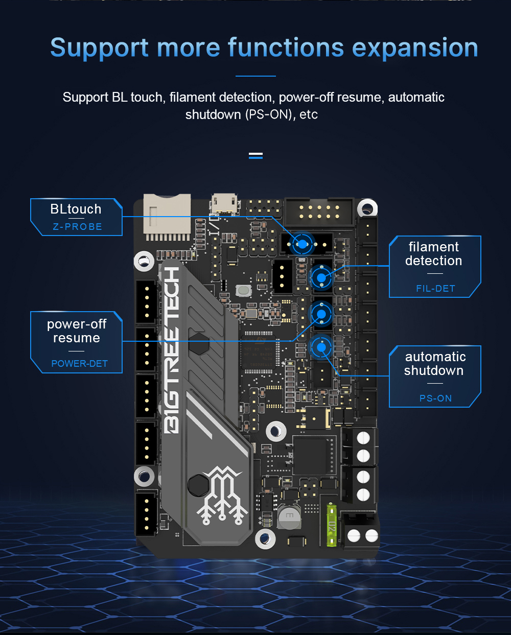 BIGTREETECHSKRreg-MINI-E3-V30-Ender3-VORON-V0-Motherboard-with-TFT35-E3-Screen-for-3D-Printer-Access-1963536-11