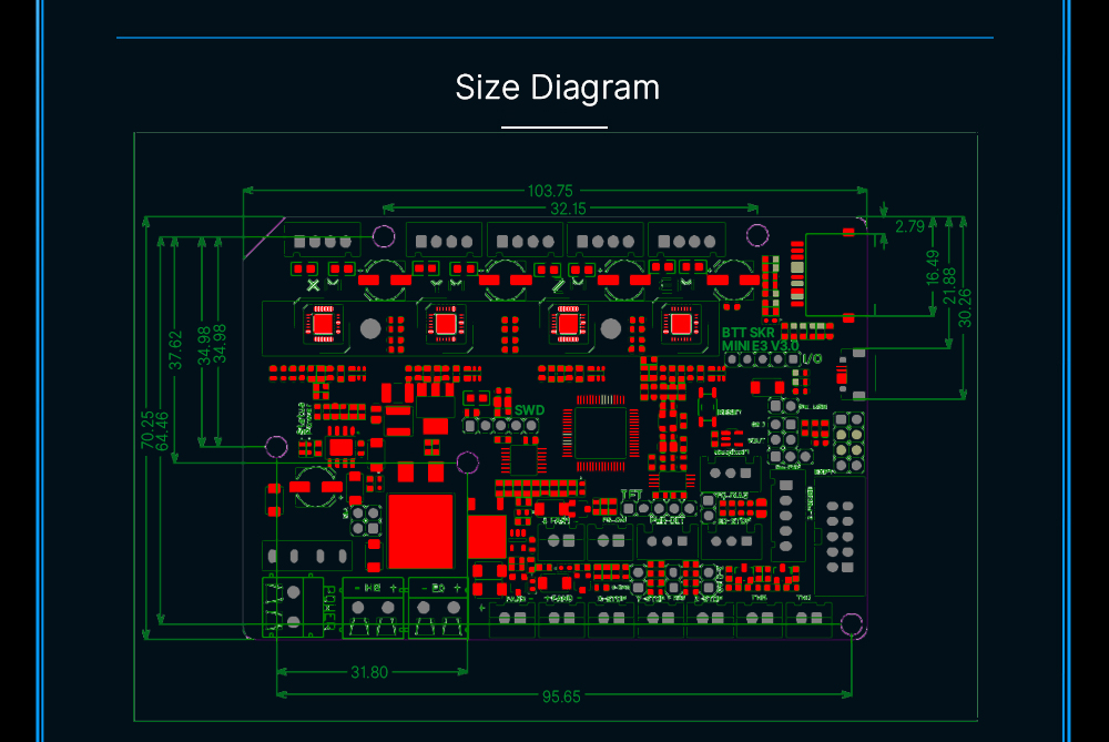 BIGTREETECHSKRreg-MINI-E3-V30-Ender3-VORON-V0-Motherboard-with-TFT35-E3-Screen-for-3D-Printer-Access-1963536-3