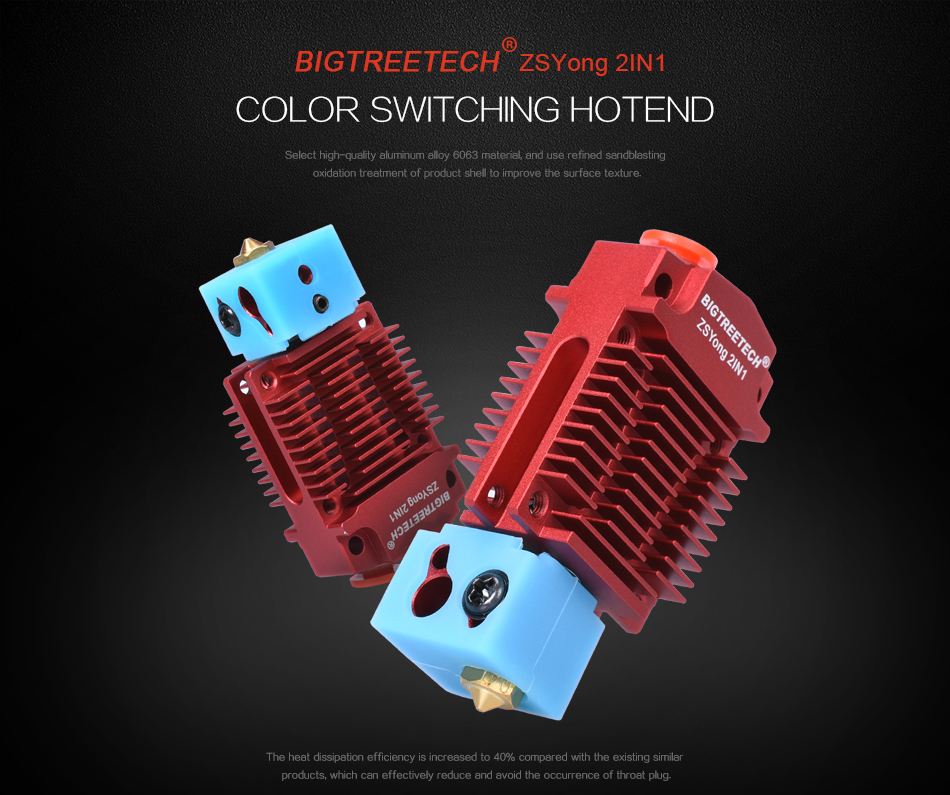 BIGTREETECHreg-2-In-1-Out-Hotend-Dual-Color-Switching-Hotend-Bowden-Extruder-Kit-12V24V-BlackRed-wit-1761134-2