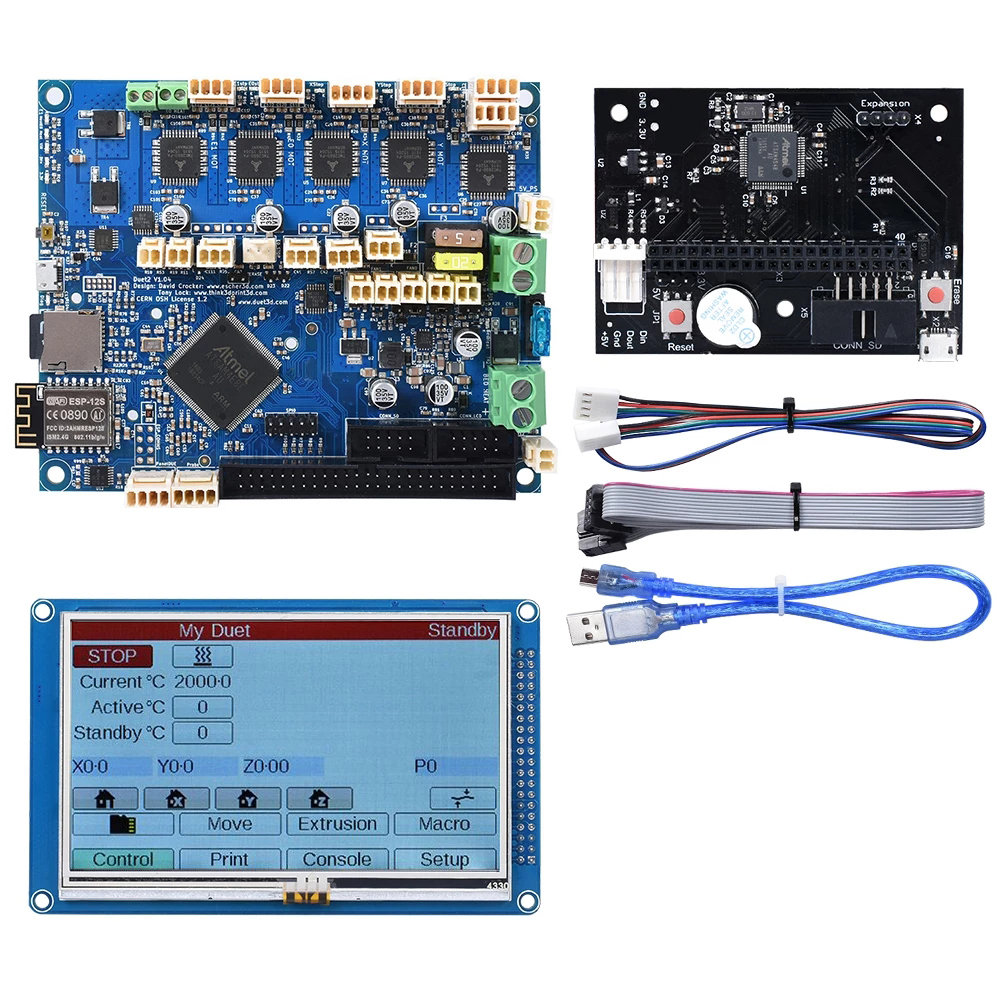 BIGTREETECHreg-Duet-2-Wifi-V104-Cloned-DuetWifi-32Bit-Board-Controller-Expansion-Board---43quot50quo-1882543-3