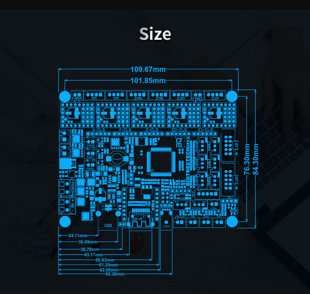 BIGTREETECHreg-SKR-2-32Bit-Board--TFT35-E3-Screen--SKR-TFT-TMC2208-UART-for-SGEN-CR10-Ender-3-V2-3D--1878180-3