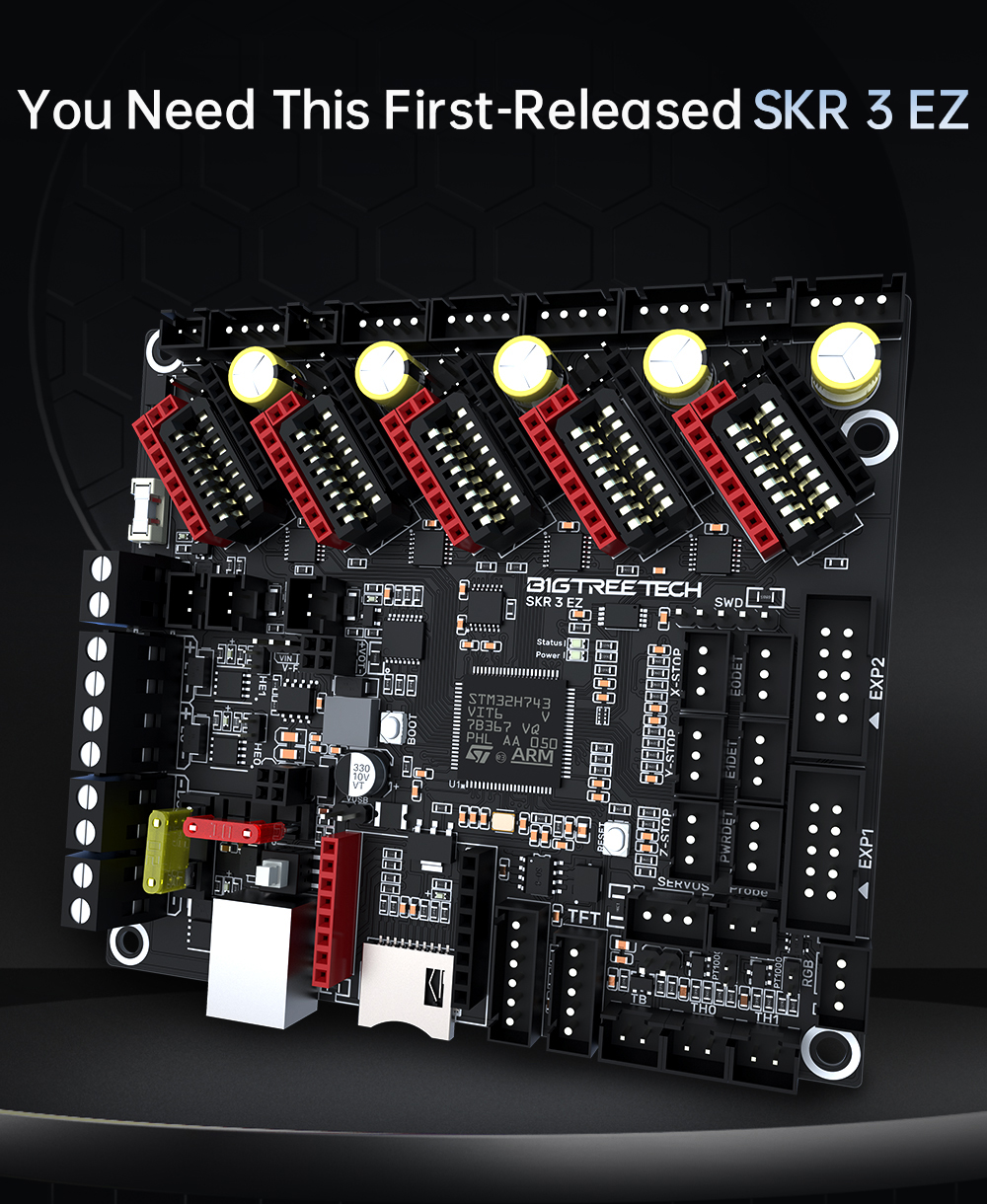 BIGTREETECHreg-SKR-3-EZ-STM32H7-High-Performance-Main-Board-480MHz-3D-Printer-Motherboard-fit-Dual-D-1963011-3