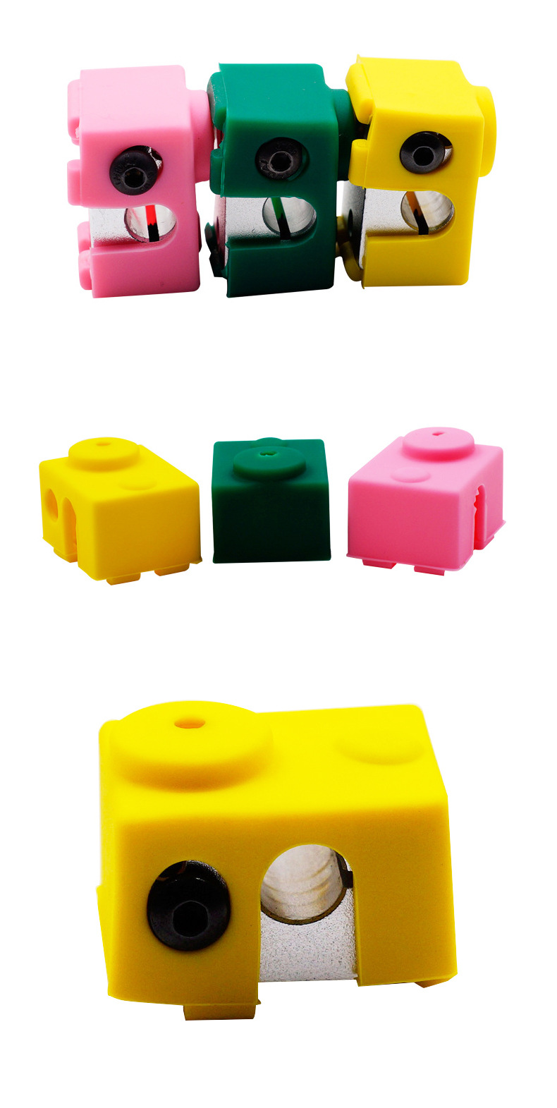 BUJIATE-V6-Aluminum-Block--Protective-Silicone-Sleeve-High-Temperature-Resistant-260-for-3D-Printer--1818439-3