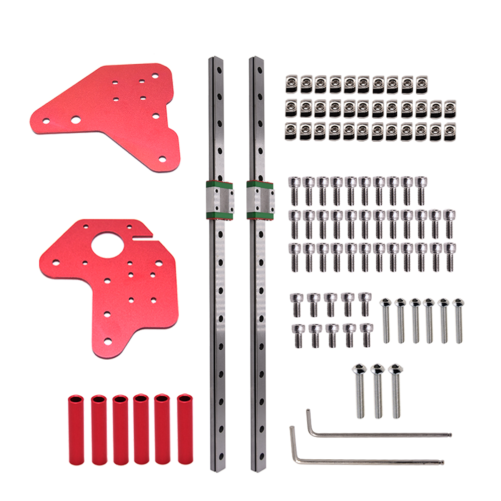 Creativityreg-Dual-Z-axis-MGN12C-Linear-Guide-with-Mount-Bracket-Set-Kit-for-Ender-33SPRo-3D-Printed-1918303-2