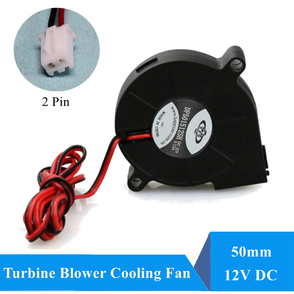 DC-12V-2-Pin-013A-50mm-Brushless-Turbine-Blower-Cooling-Fan-for-3D-Printer-1976434-1