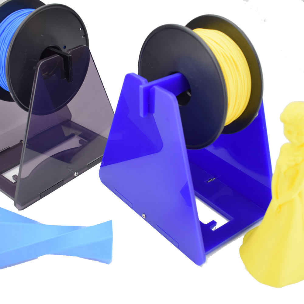 Easythreedreg-BlueGreyOrange-Acrylic-Assembly-Bracket-3D-Printer-Filament-Holder-1418315-1