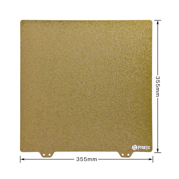 FYSETC-JanusBPS-355355mm-Golden-Different-Face-Steel-Plate--Magnetic-Sticker-B-side--PEI-Kit-for-3D--1948155-3
