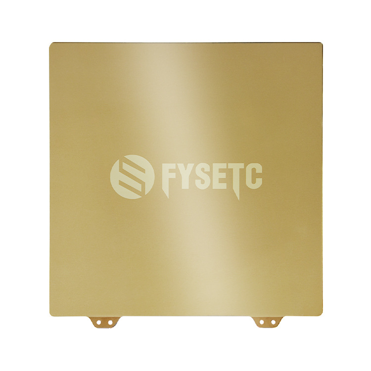 FYSETC-JanusBPS-355355mm-Golden-Different-Face-Steel-Plate--Magnetic-Sticker-B-side--PEI-Kit-for-3D--1948155-4