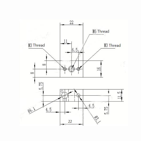 Hot-End-Heating-Block-for-3D-Printer-High-Temperature-Copper-Material-1263251-1