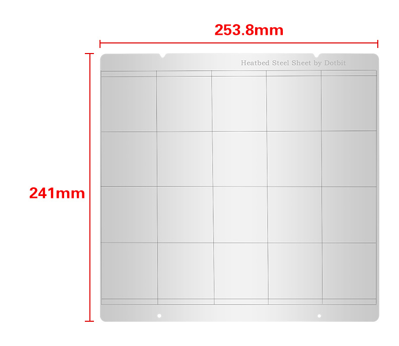 MK52-Steel-Plate-Platform--2Pcs-2538241-PEI-Sheet--Y-Line-Support-Plate-Set-Kit-for-Prusa-i3-MK3-Vor-1639266-1