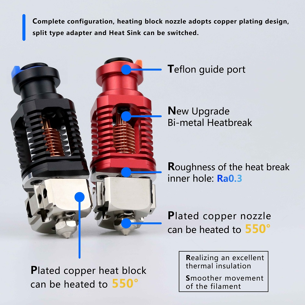 Red-Lizard-K1-V6-Hotend-Assembled-Hotend-Plated-Copper-Nozzle-for-Ende3-V2-Extruder-Voron-Prusa-I3-M-1949066-3