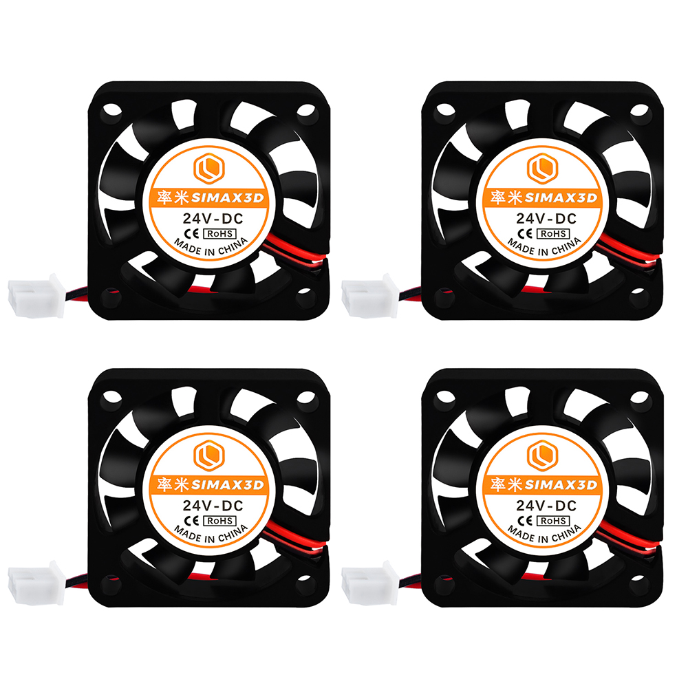 SIMAX3Dreg-4Pcs-24V-008A-4010-4040mm-Cooling-Fan-with-1M-Cable-for-3D-Printer-1789770-1