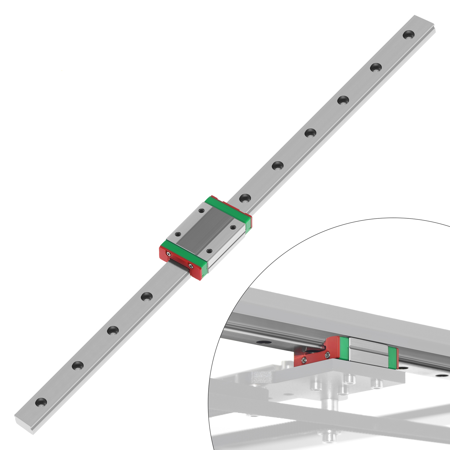 TWO-TREESreg-9mm-Linear-Guide-MGN9H-200250300350400450500mm-Linear-Rail--MGN9H-Block-for-3D-Printer-1678350-2