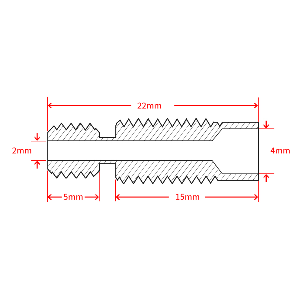 TWO-TREESreg-TC4-V6-Titanium-Alloy-Heat-Break-Throat-All-Metal-Smooth-Filament-Tube-for-3D-Printers-1715753-1