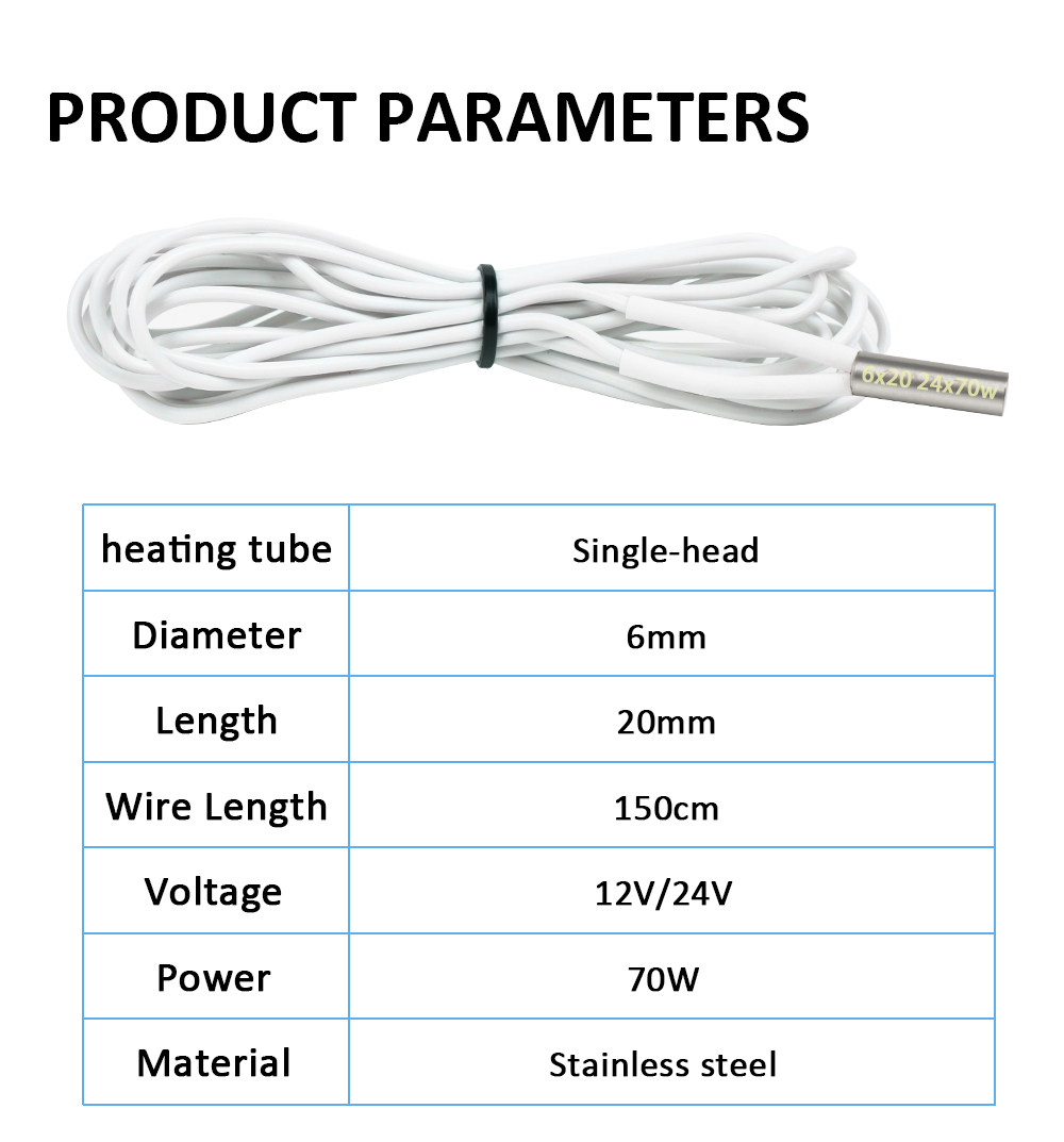 TWOTREESreg-Heating-Cable-12V-24V-70W-Heating-Pipe-Temperature-Sens-T-D500-For-3D-Printer-Volcano-E3-1975867-2