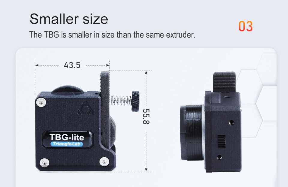Trianglelab-Big-Gear-TBG-LITE-Extruder-Bowden-TBG-Extruder-for-DDE-TBG-LITE-Compatible-Direct-Drive--1972899-6