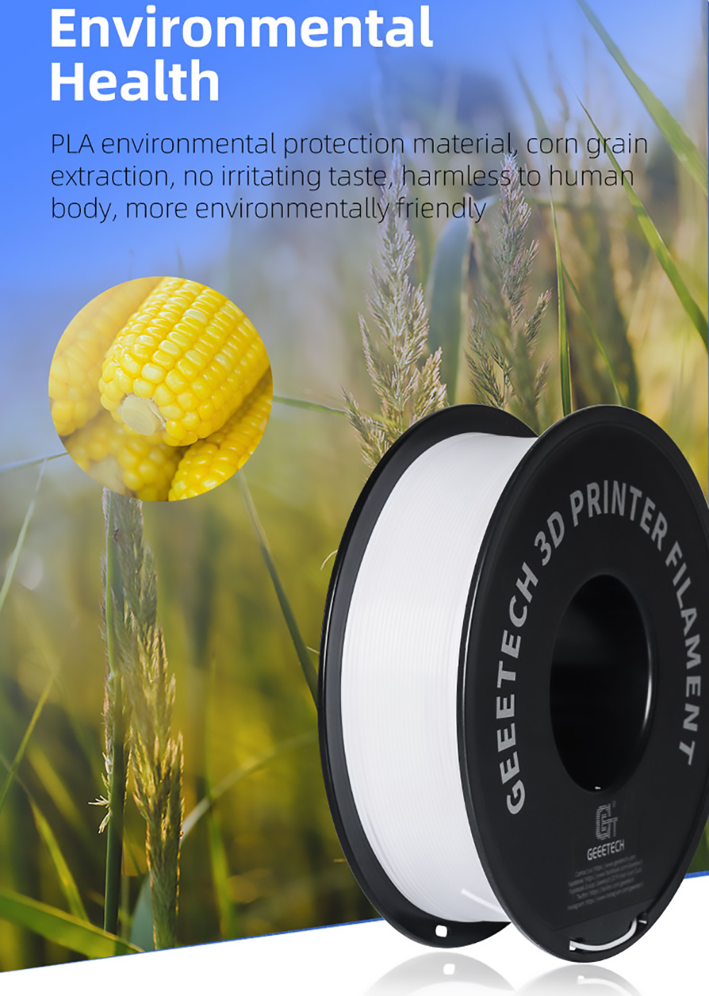 Geeetechreg-PLA-3D-Printing-Filament-BlackWhite-175mm-for-3D-Printing-1836019-4