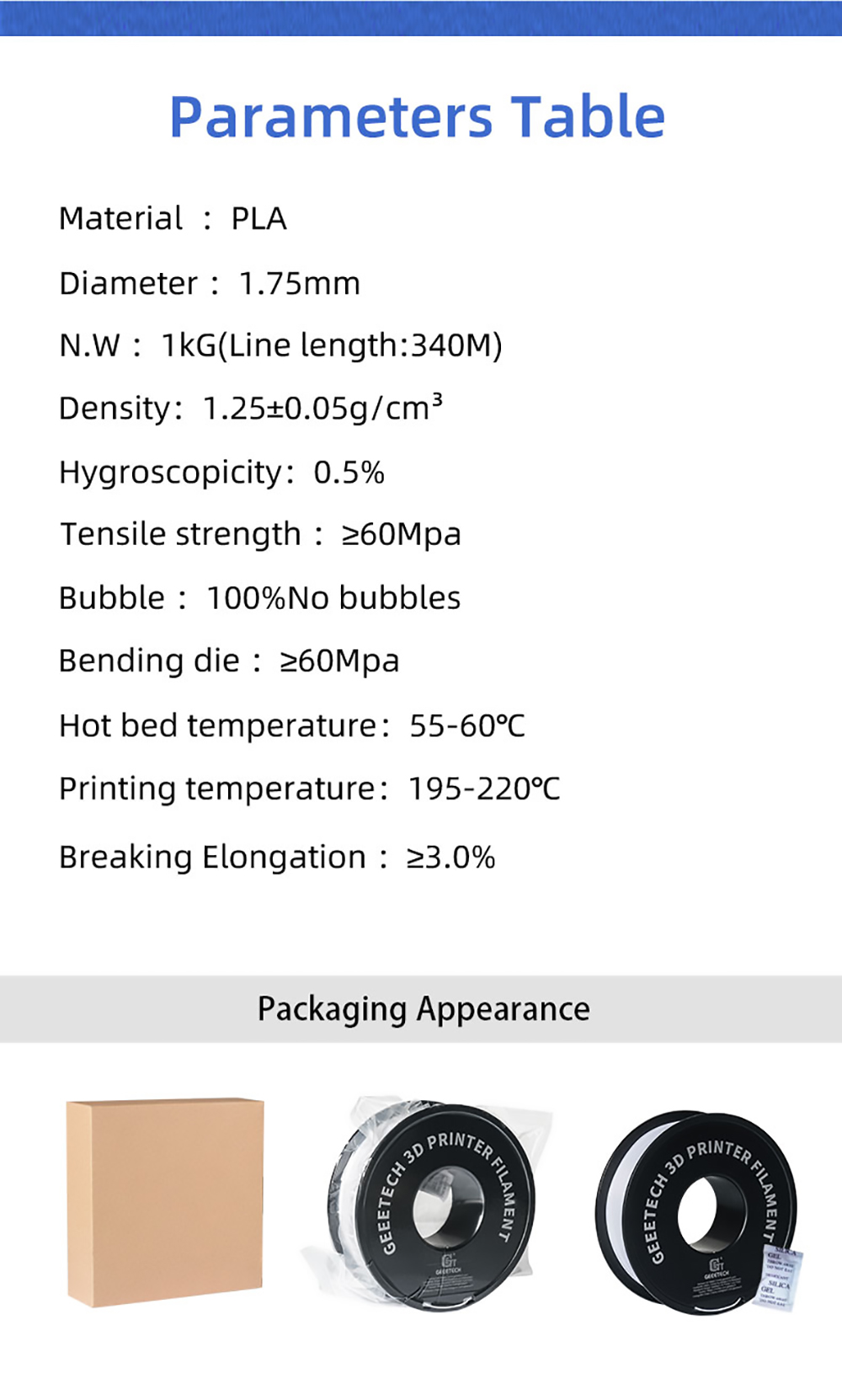 Geeetechreg-PLA-3D-Printing-Filament-BlackWhite-175mm-for-3D-Printing-1836019-6