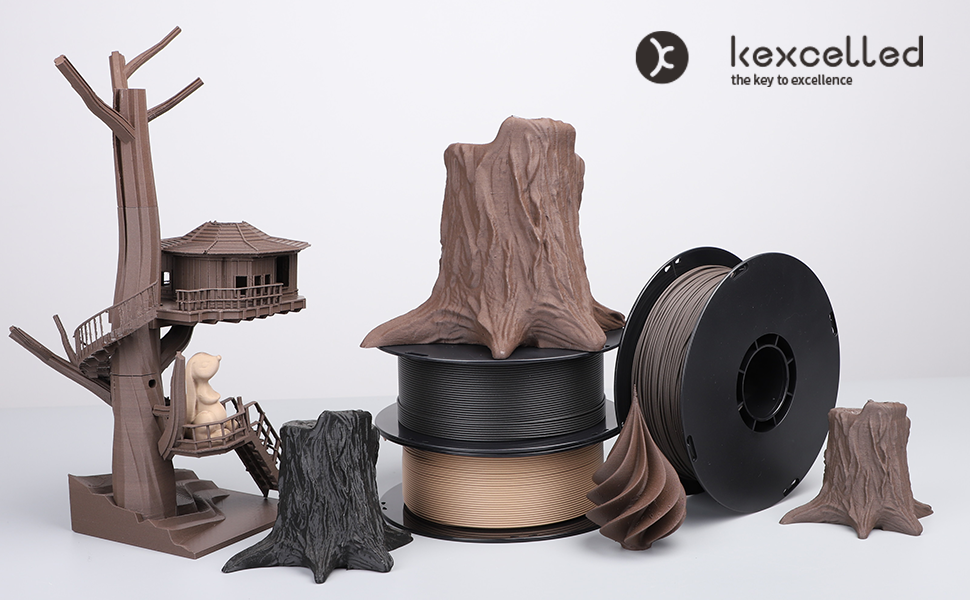 Kexcelled-PLA-Wood-K5-175mm-1kg-Spool--3D-Printing-Filament-for-3D-Printer-1911804-1