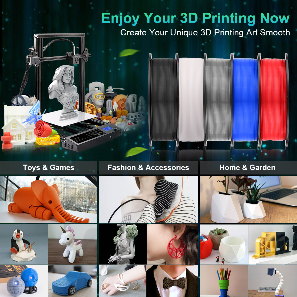 SUNLU-1KG-PLA-175MM-Filament-GoldSilver-High-Strength-filament-for-3D-Printer-1729449-5