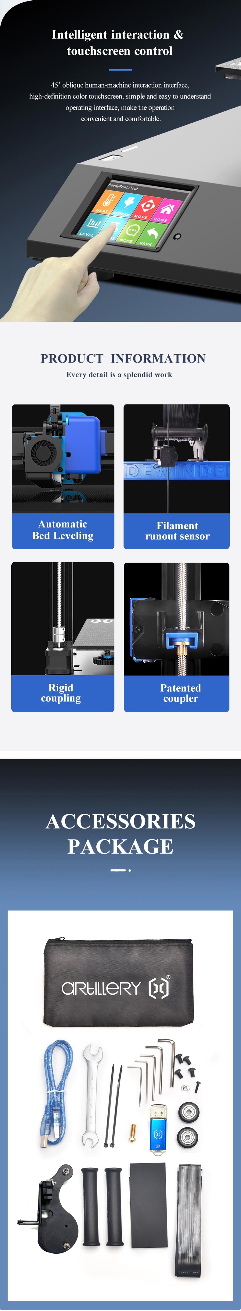 Artilleryreg-Sidewinder-X2--Sidewinder-X1-3D-Printer-Kit-with-300300400mm-Large-Print-Size-Support-R-1411501-7