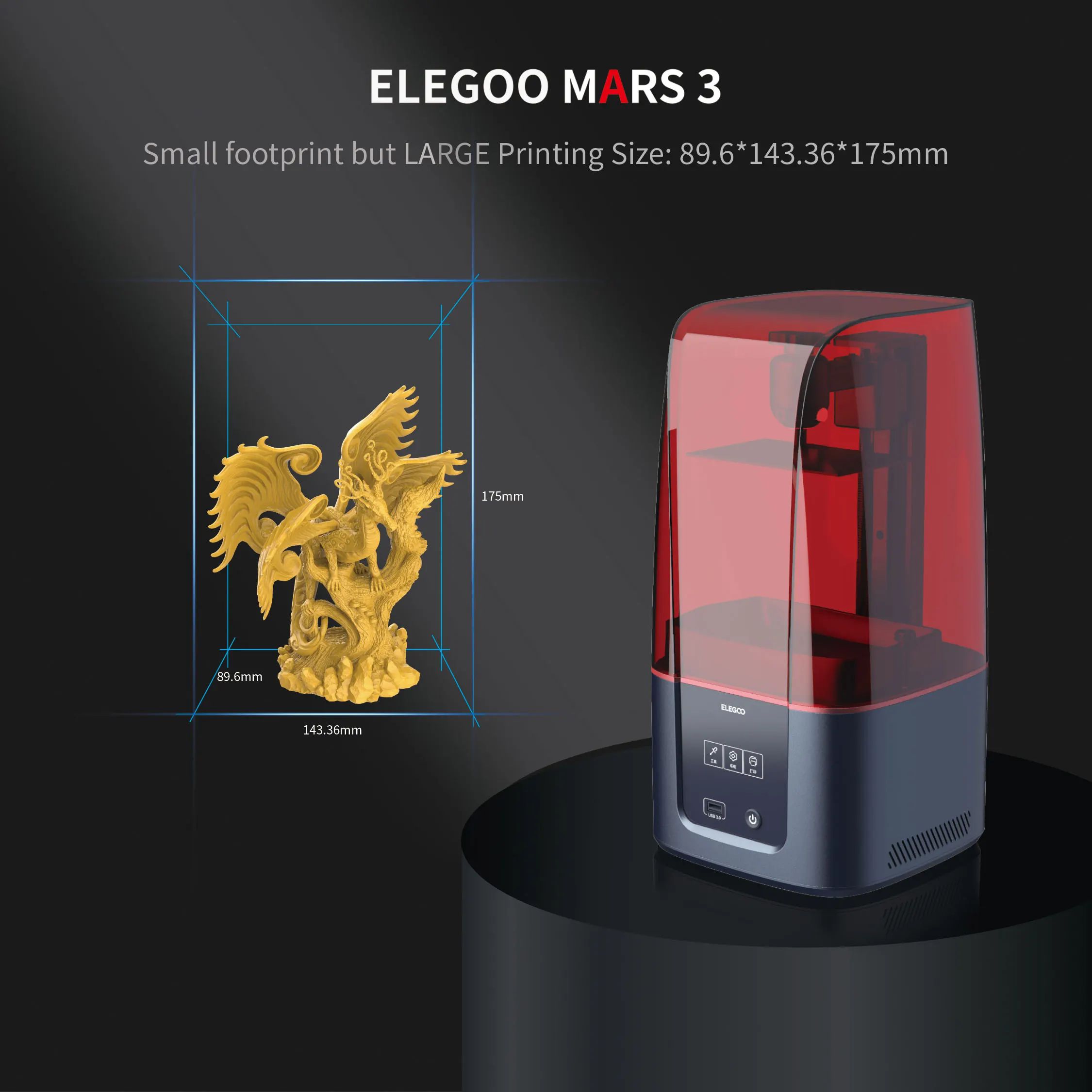 ELEGOOreg-Mars-3-ULTRA-4K-Mono-LCD-3D-Printer-with-896mm14336mm175mm-Print-Size-1896836-3
