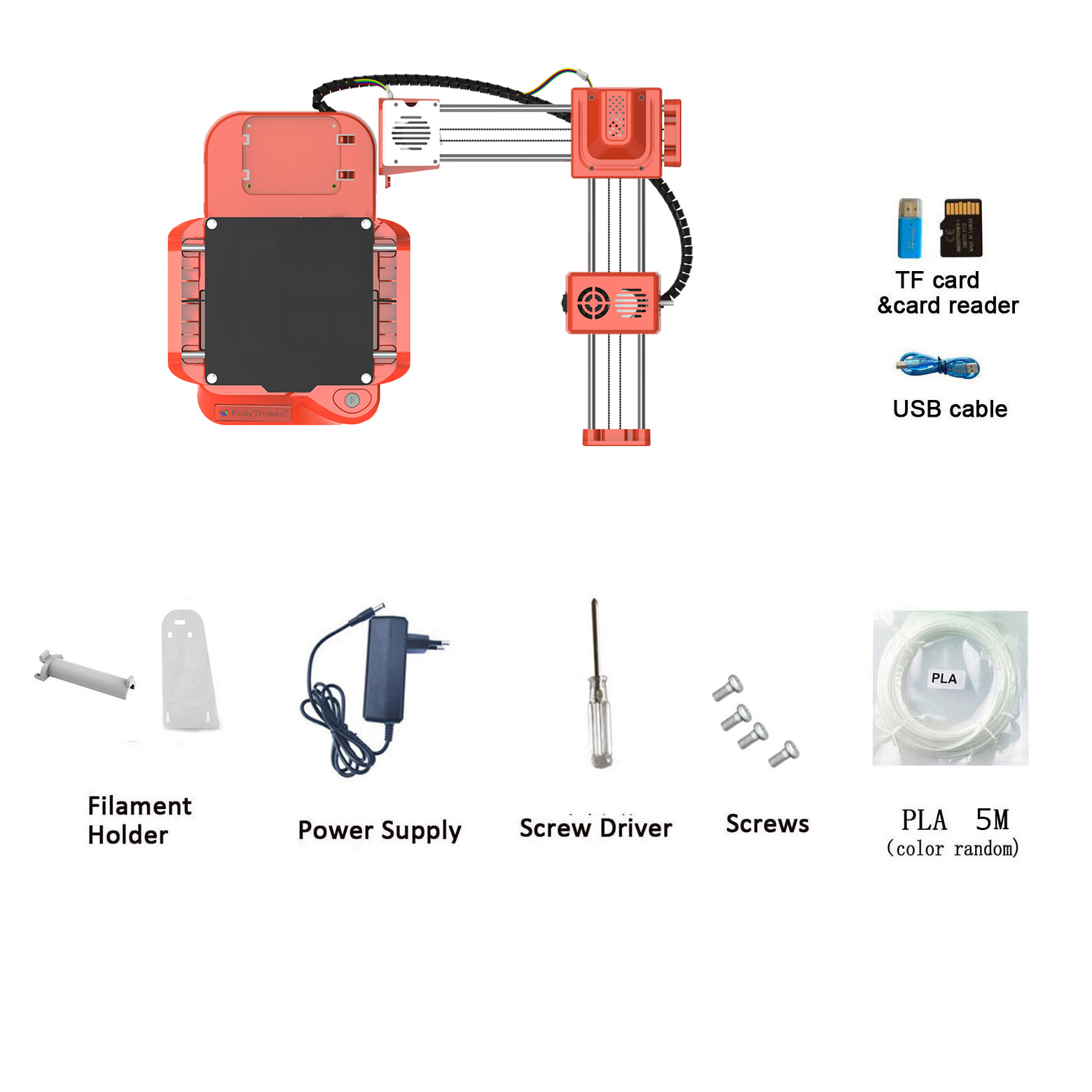 Easythreedreg-K7-Desktop-Mini-3D-Printer-100100100mm-Printing-Size-for-Children-Student-Household-Ed-1805354-2