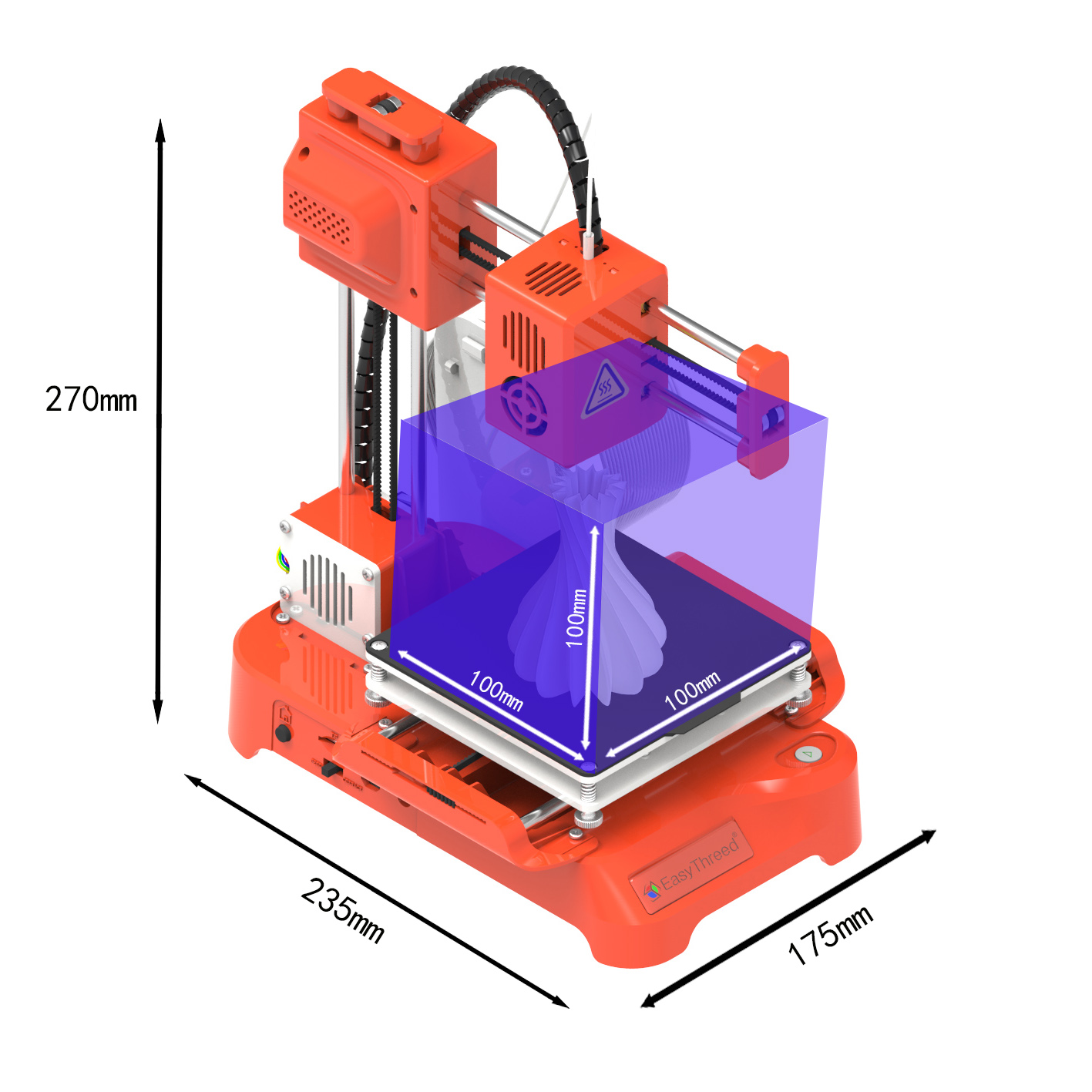 Easythreedreg-K7-Desktop-Mini-3D-Printer-100100100mm-Printing-Size-for-Children-Student-Household-Ed-1805354-3