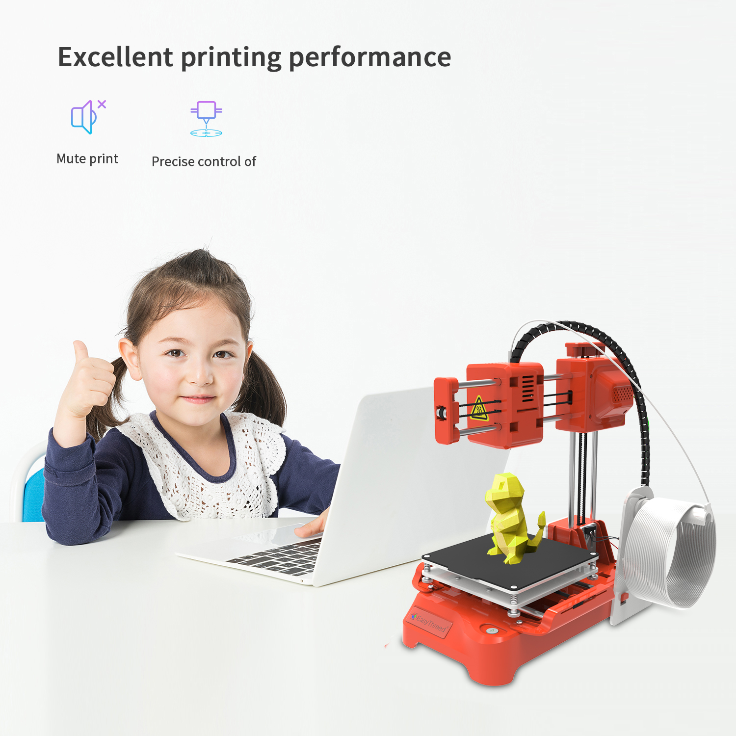 Easythreedreg-K7-Desktop-Mini-3D-Printer-100100100mm-Printing-Size-for-Children-Student-Household-Ed-1805354-9