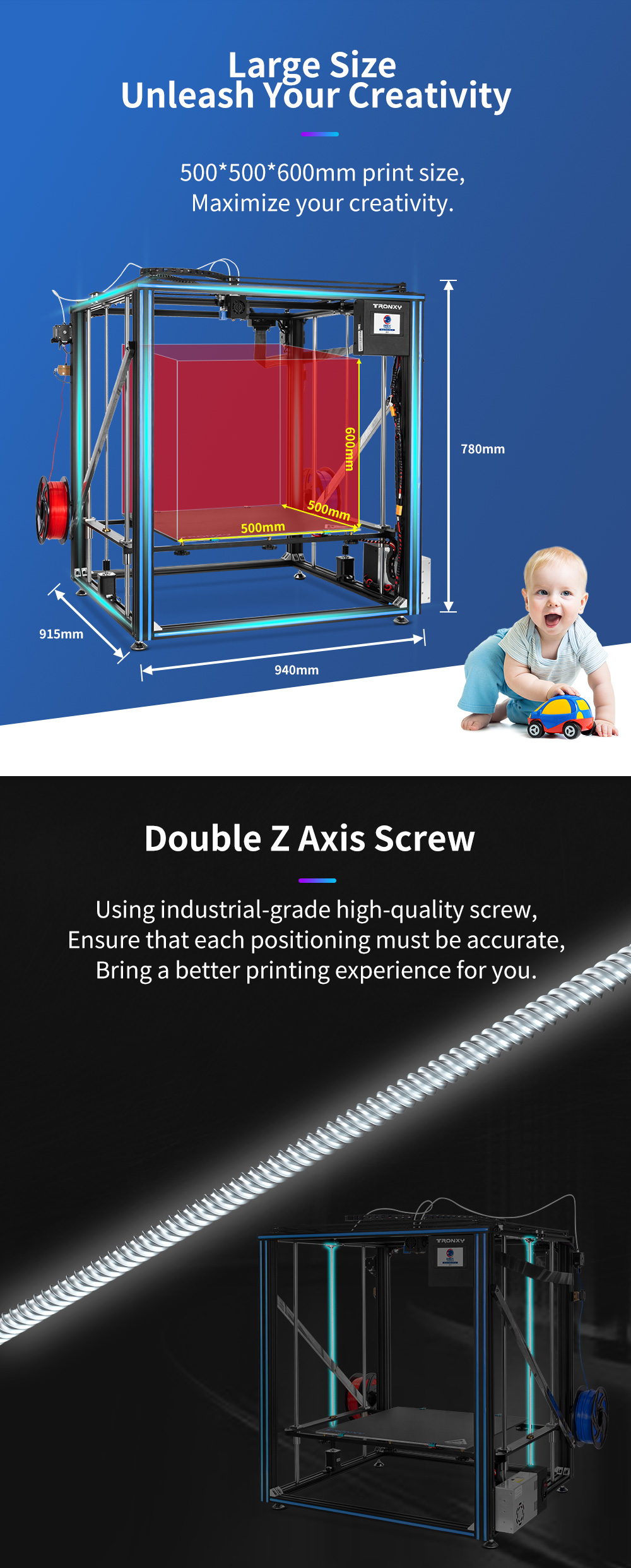 TRONXYreg-X5SA-500-2E-Dual-Extruder-2-in-1-out-3D-Printer-with-500500600mm-Super-Printing-Area--Ultr-1814350-5