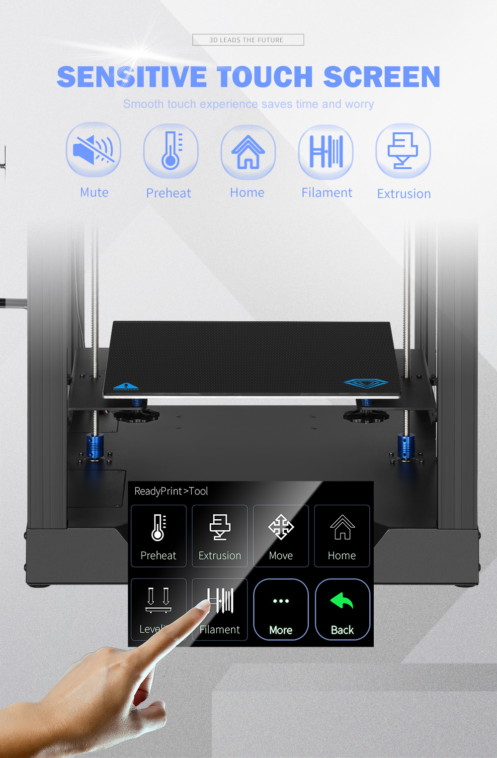 TWO-TREESreg-SP-5-Core-XY-300300350mm-Printing-Size-3D-Printer-With-Full-Metal-BodyDouble-Linear-Gui-1630366-5