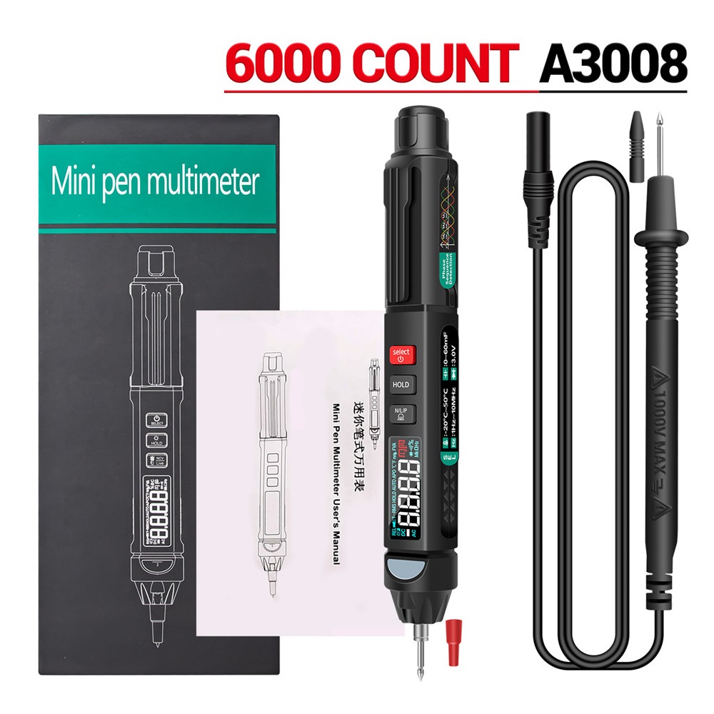 ANENG-A3008-Digital-Multimeter-Auto-Intelligent-Sensor-Pen-Tester-6000-Counts-Non-contact-Voltage-Me-1824164-13