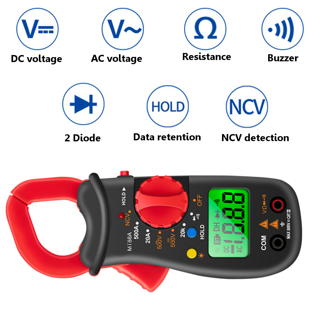 ANENG-MT88A-Digital-Clamp-Meter-Multimeter-DCAC-Voltage-AC-Current-Tester-Frequency-Capacitance-NCV--1751874-3