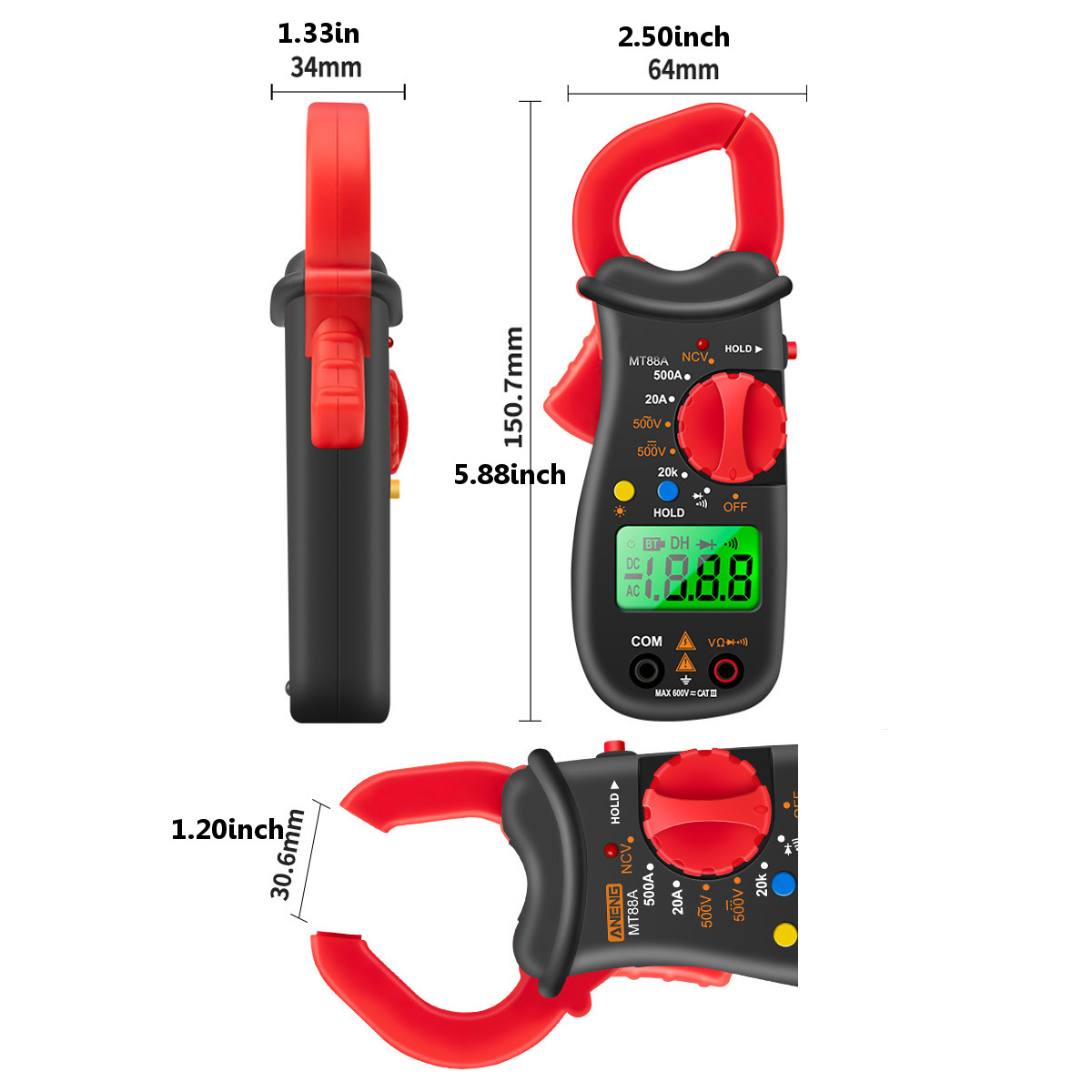 ANENG-MT88A-Digital-Clamp-Meter-Multimeter-DCAC-Voltage-AC-Current-Tester-Frequency-Capacitance-NCV--1751874-8