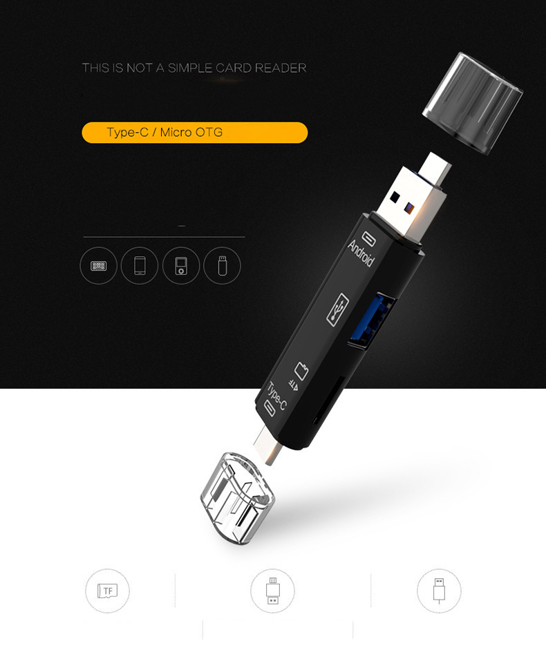 Bakeey-3-in-1-Type-C-Micro-USB-TF-SD-OTG-Multi-Function-Adapter-For-Macbook-Laptop-Computer-1564858-1