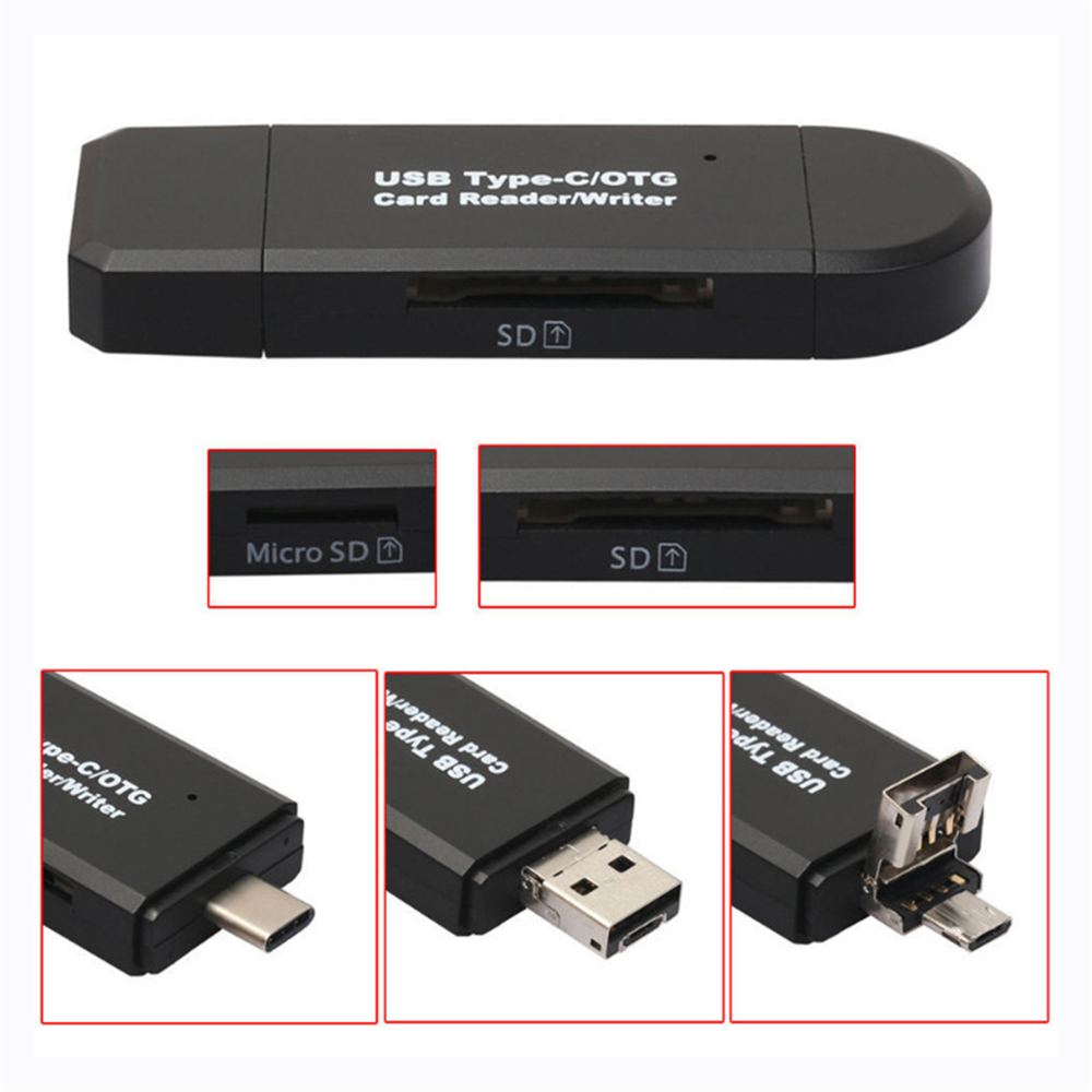 Bakeey-Flash-Drive-High-speed-USB-30--Micro-Type-C-TF-SD-Memory-Card-Reader-For-Huawei-P30-S10-Note1-1564856-4