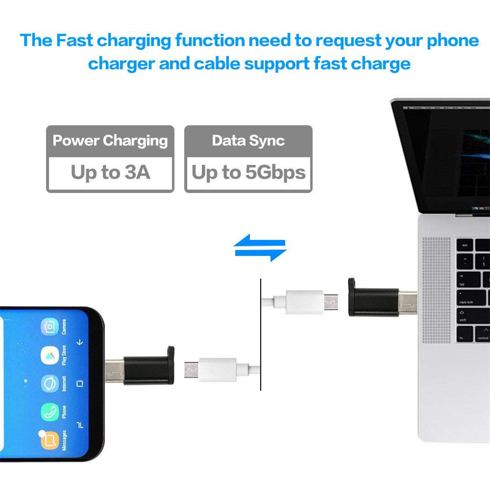 Bakeey-Micro-USB-to-Type-C-Adapter-Converter-For-Laptop-Tablet-Huawei-P30-Pro-Mate-30-Mi9-S10-Note-1-1568034-2