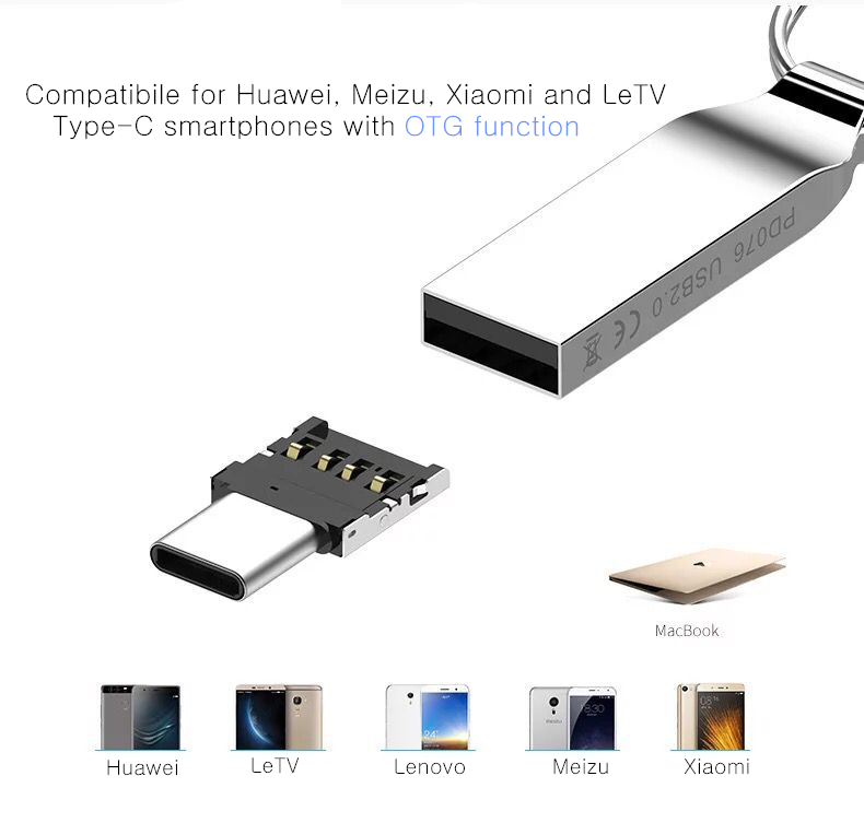 Bakeey-OTG-Type-C-Cable-U-Disk-Adapter-Connector-for-Huawei-Letv-1278544-5