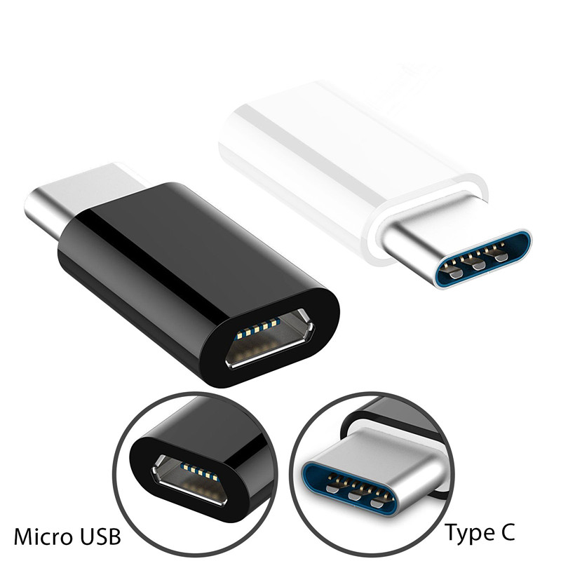 Bakeey-Type-C-to-Micro-USB-USB30-Connector-Adapter-Converter-For-Oneplus-7-10-Note-10--1234391-1