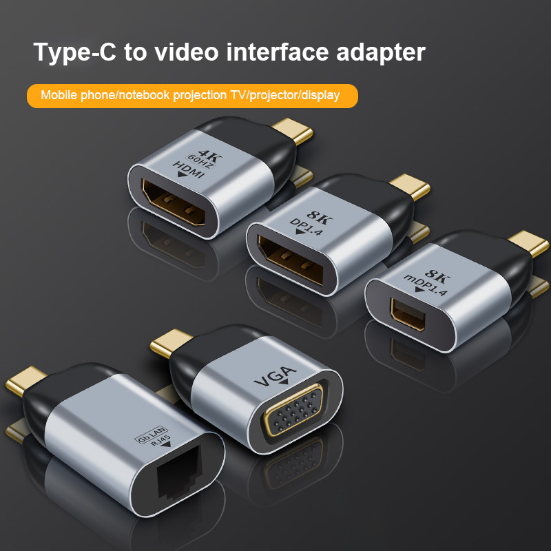 Bakeey-USB-C-Adapter-Type-C-to-HDMI-Display-Port-Mini-Display-VGA-RJ45-Gigabit-Ethernet-4K-20-Conver-1787653-1
