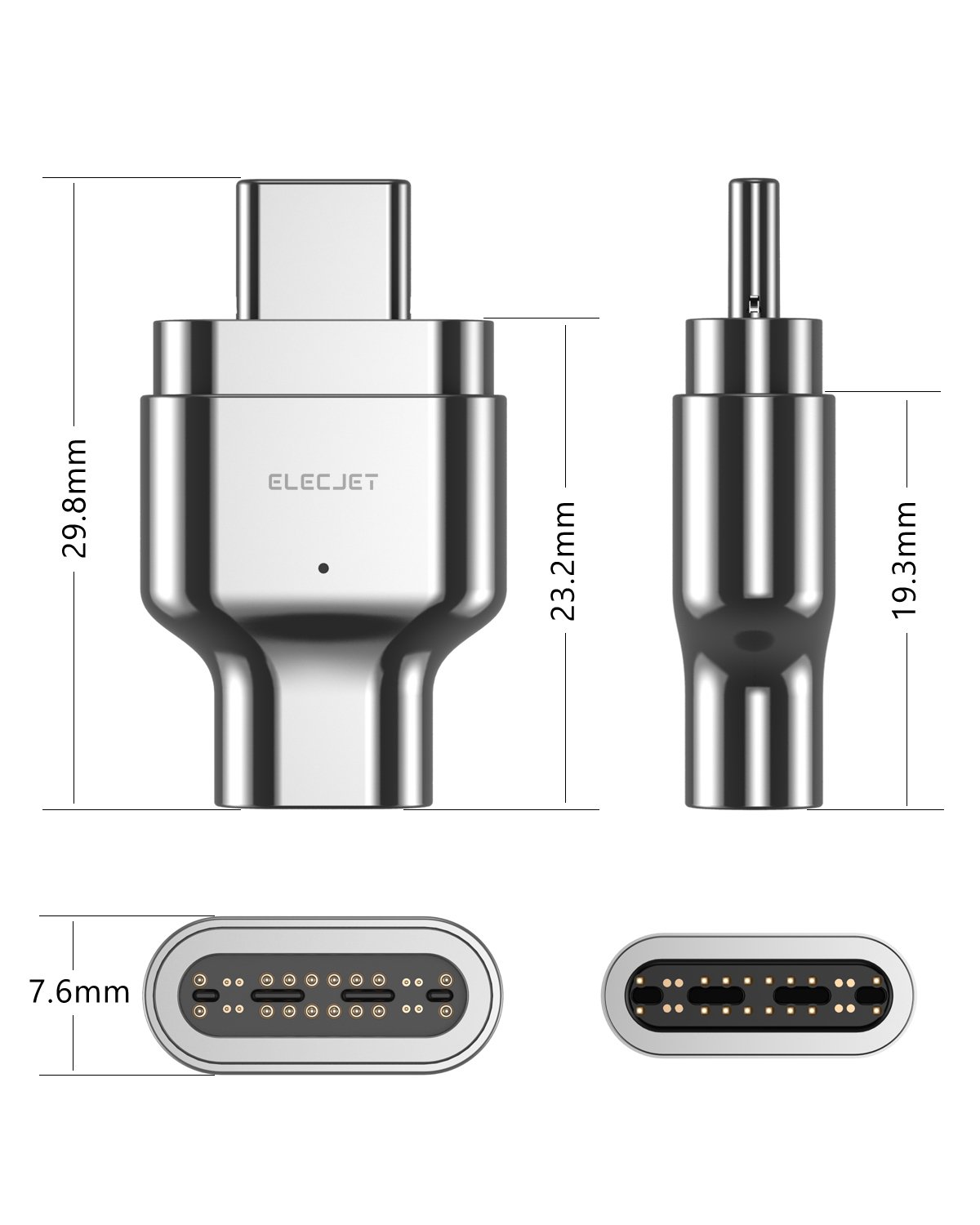 ELECJET-100W-USB-C-to-USB-C-Magnetic-Adapter-24Pin-USB31-Thunderbolt-3-Convertor-Support-Charging-Da-1792673-6