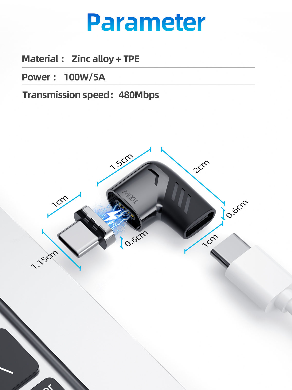 FONKEN-FKZJT-100W-100W-Type-C-Magnetic-Adapter-for-Samsung-Galaxy-Z-Fold-2-HUAWEI-P40-P30-Xiaomi-Mi9-1888868-10