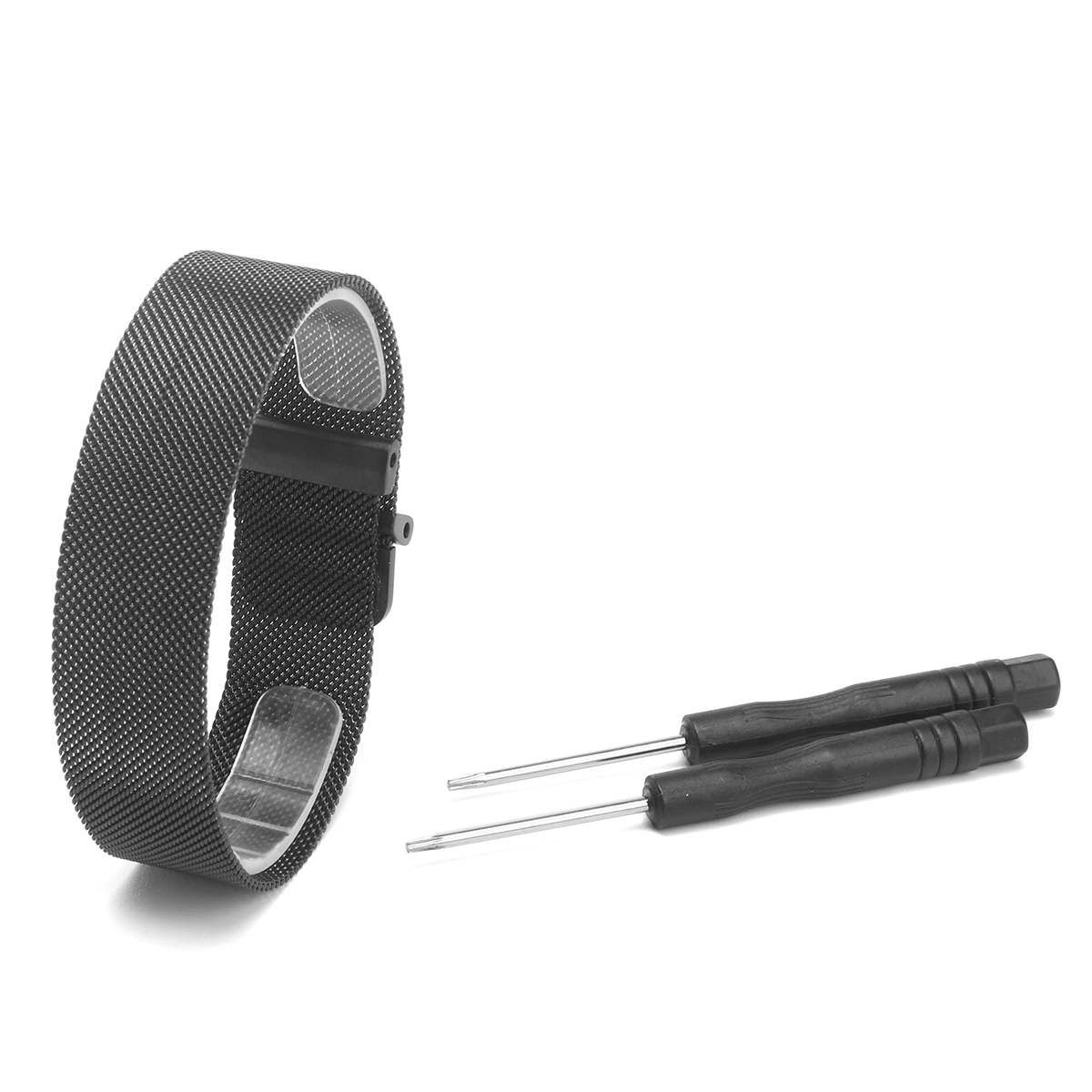 Milanese-Stainless-Steel-Magnetic-Band-Wrist-Strap-with-Tool-for-Garmin-Vivoactive-Watch-1249145-6